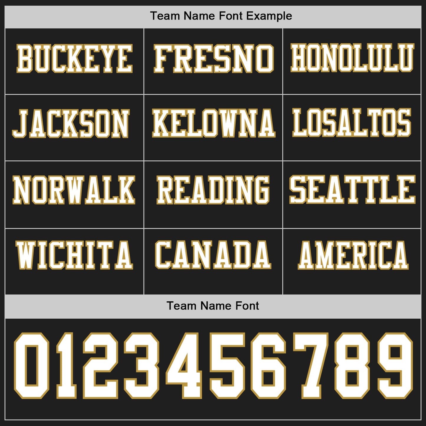 Custom Black White-Old Gold Long Sleeve Authentic Football Jersey view 3