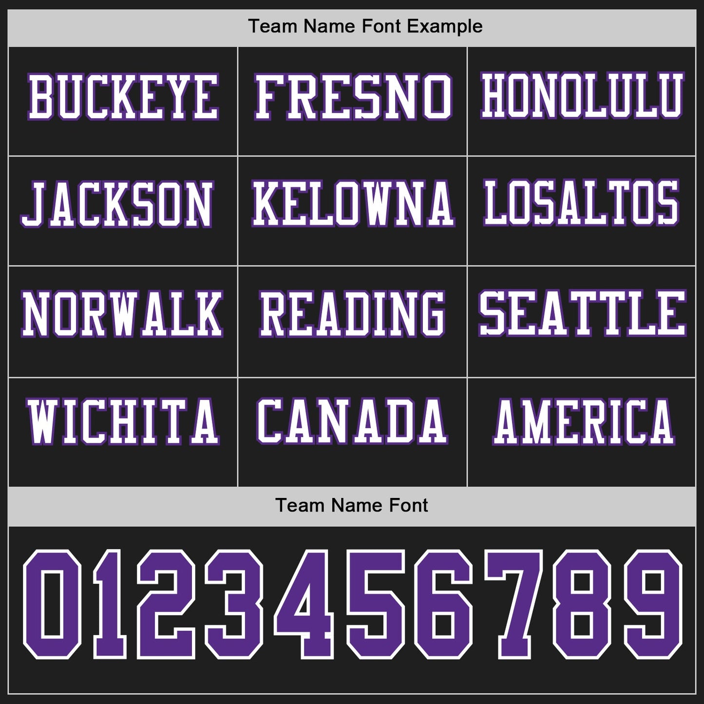 Custom Black Purple-White Long Sleeve Authentic Football Jersey view 3