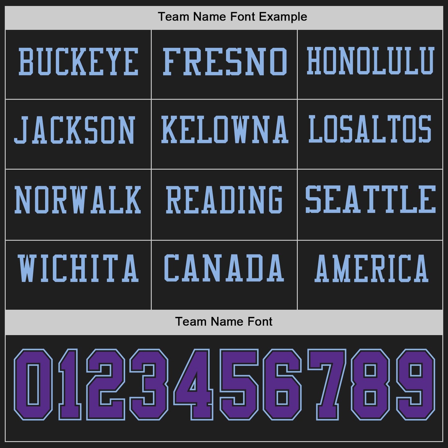 Custom Black Purple-Light Blue Long Sleeve Authentic Football Jersey view 3