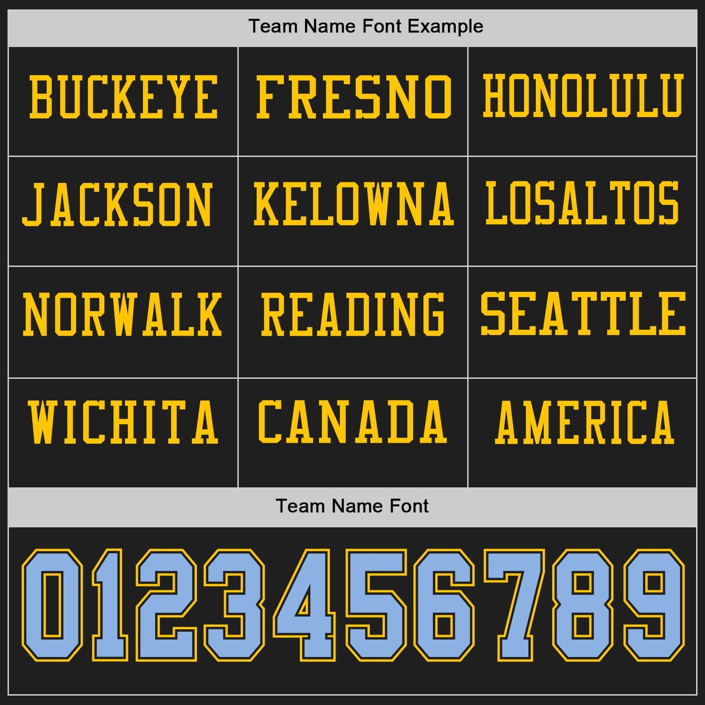 Custom Black Light Blue-Yellow Long Sleeve Authentic Football Jersey view 3
