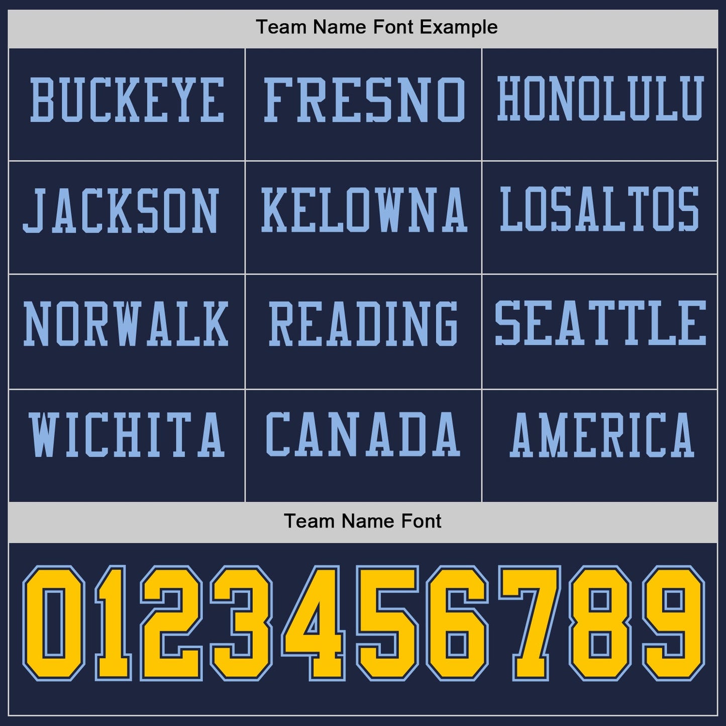 Custom Navy Yellow-Light Blue Long Sleeve Authentic Football Jersey view 3