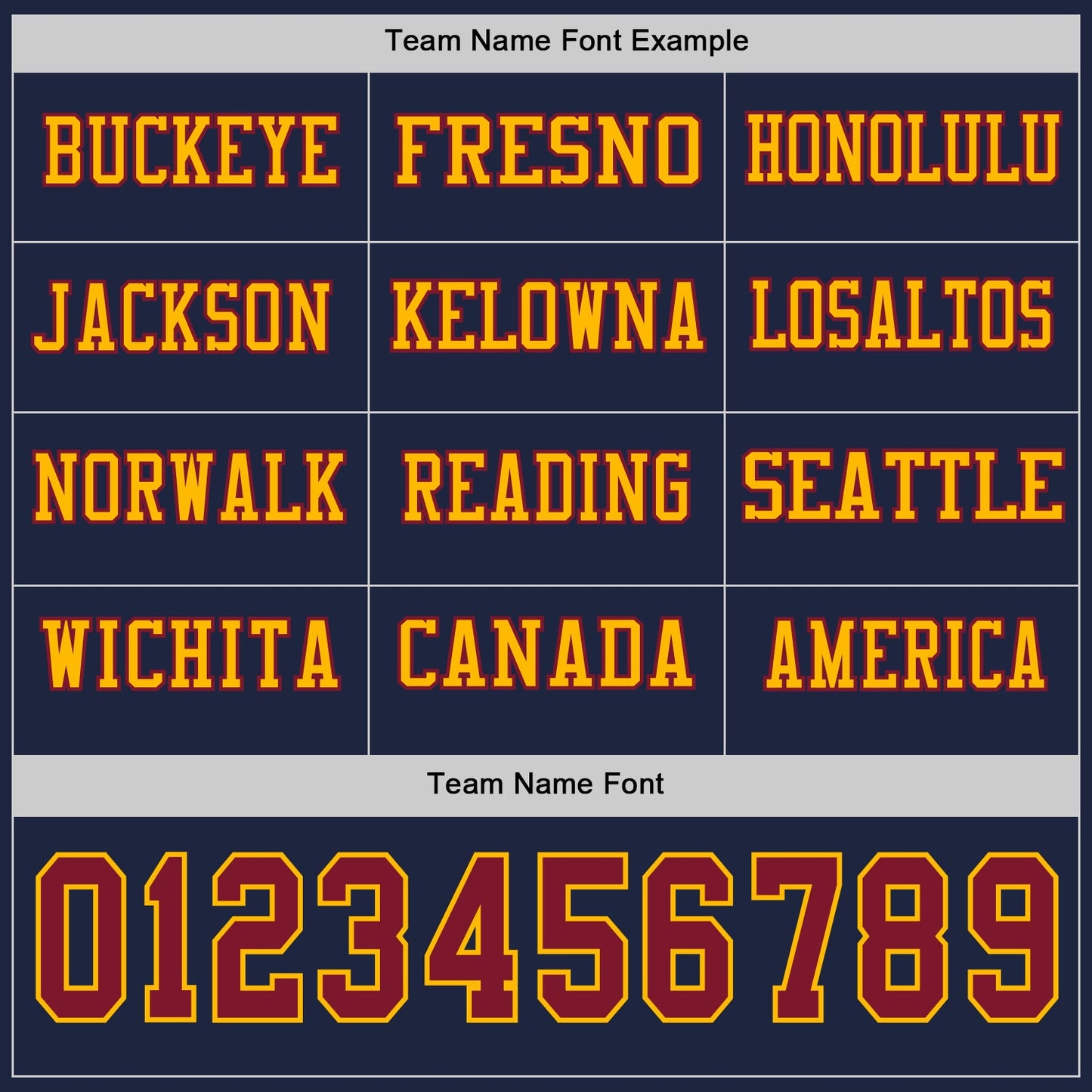 Custom Navy Crimson-Gold Long Sleeve Authentic Football Jersey view 3