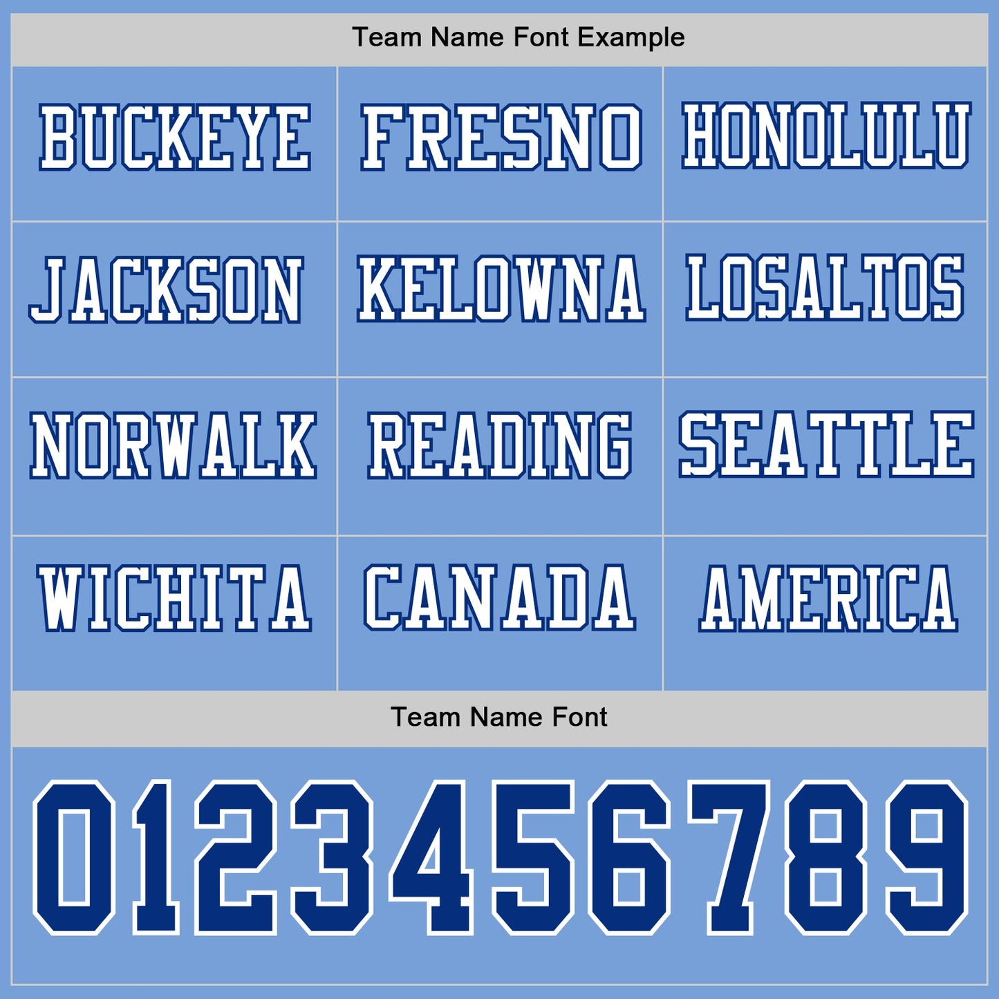 Custom Light Blue Royal-White Long Sleeve Authentic Football Jersey view 3