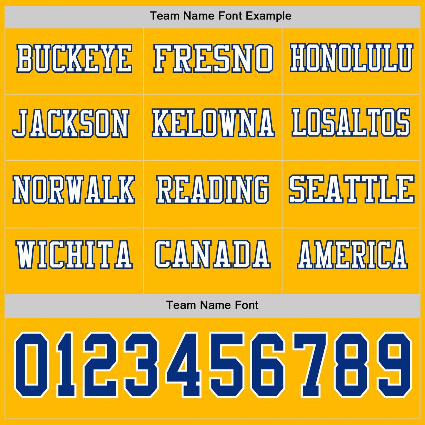 Custom Gold Royal-White Long Sleeve Authentic Football Jersey view 3