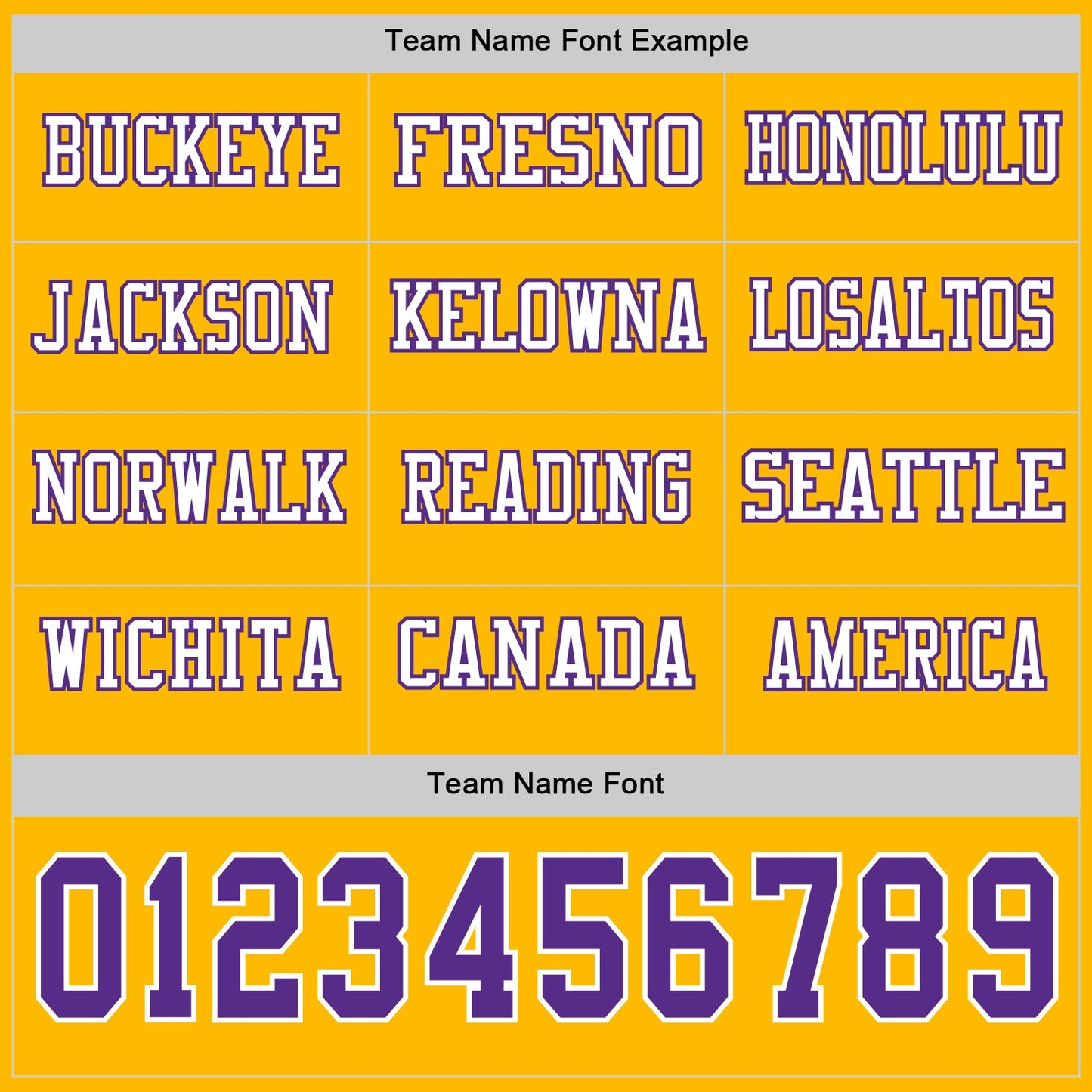 Custom Gold Purple-White Long Sleeve Authentic Football Jersey view 3