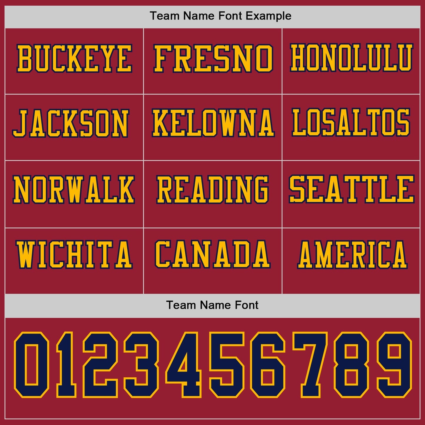 Custom Cardinal Navy-Gold Long Sleeve Authentic Football Jersey view 3