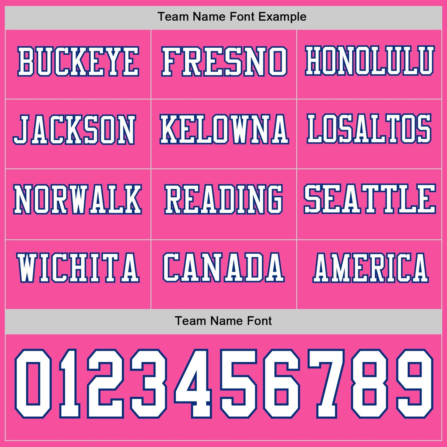 Custom Pink White-Royal Long Sleeve Authentic Football Jersey view 3