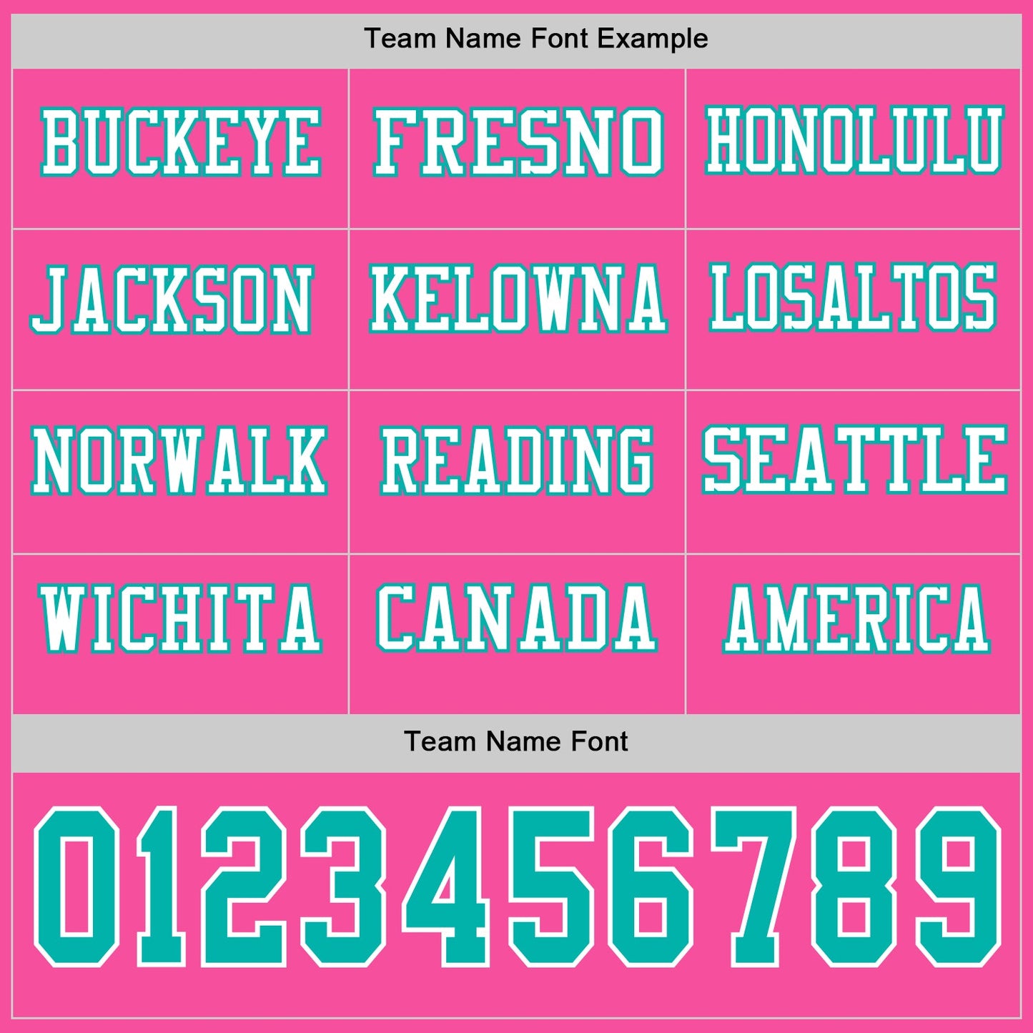 Custom Pink Aqua-White Long Sleeve Authentic Football Jersey view 3