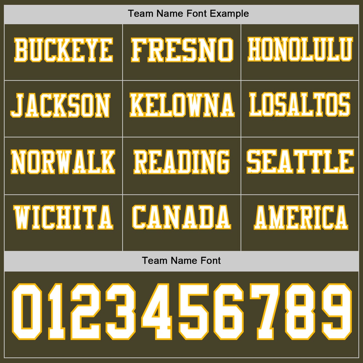 Custom Olive White-Gold Long Sleeve Salute To Service Authentic Football Jersey view 3