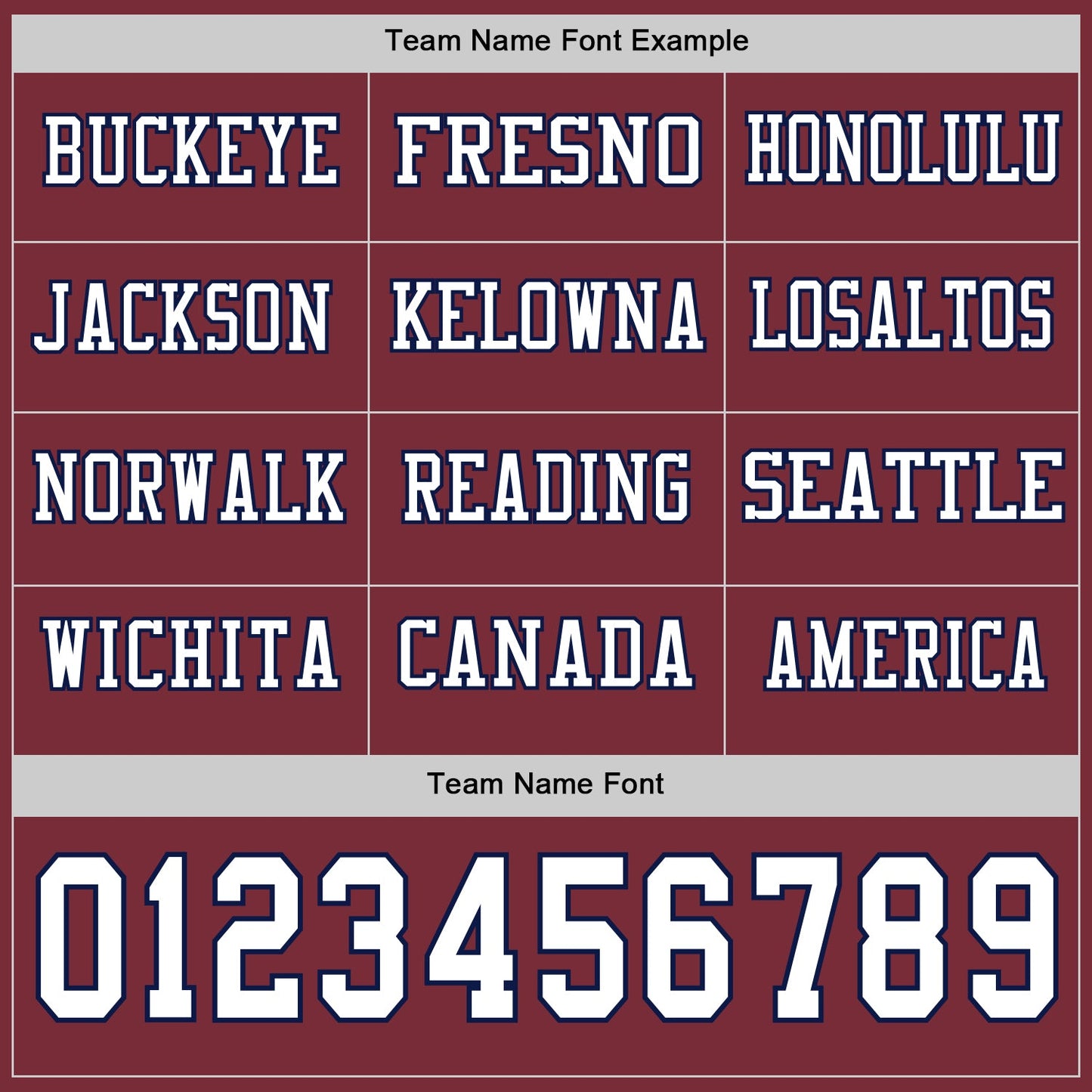 Custom Burgundy White-Navy Long Sleeve Authentic Football Jersey view 3