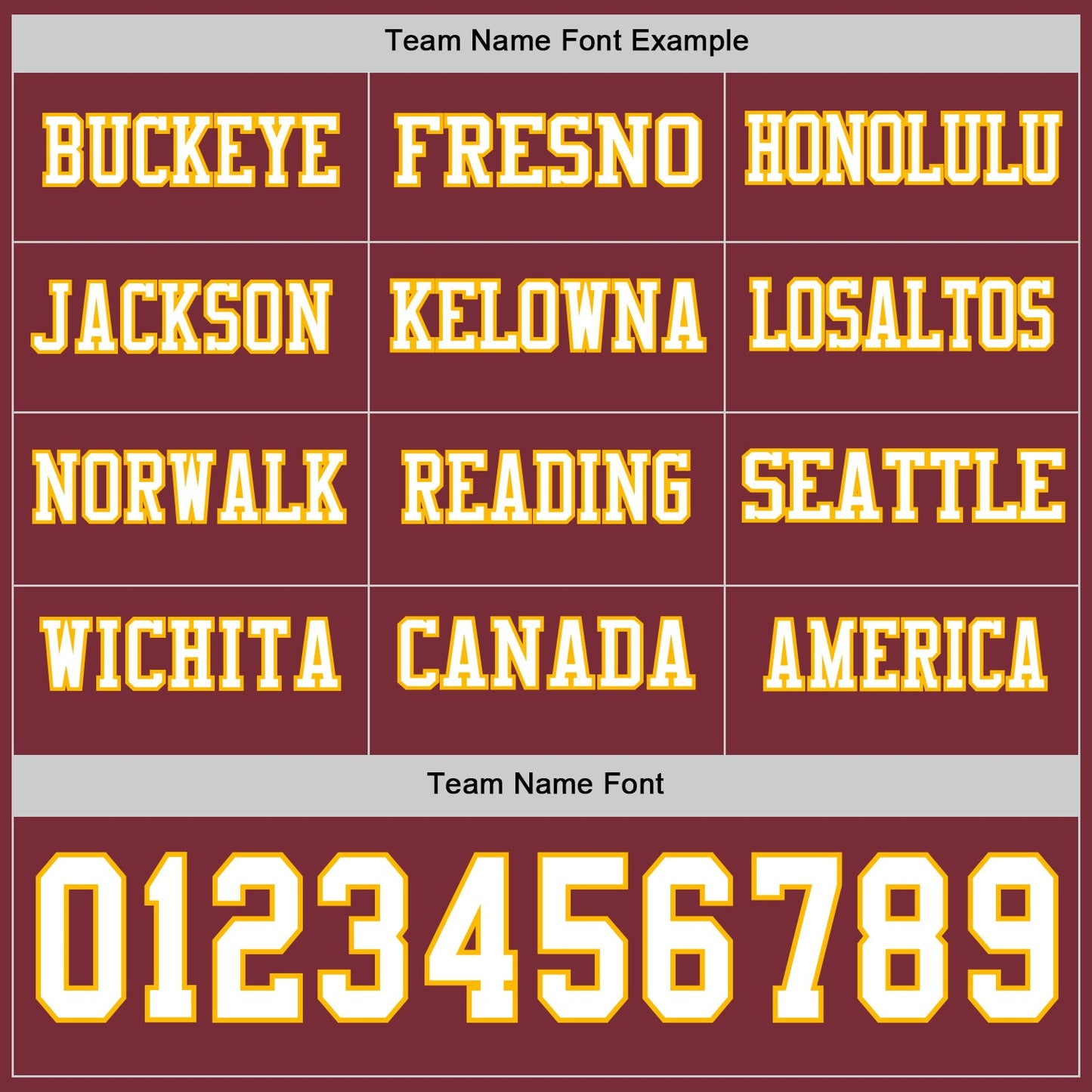 Custom Burgundy White-Gold Long Sleeve Authentic Football Jersey view 3