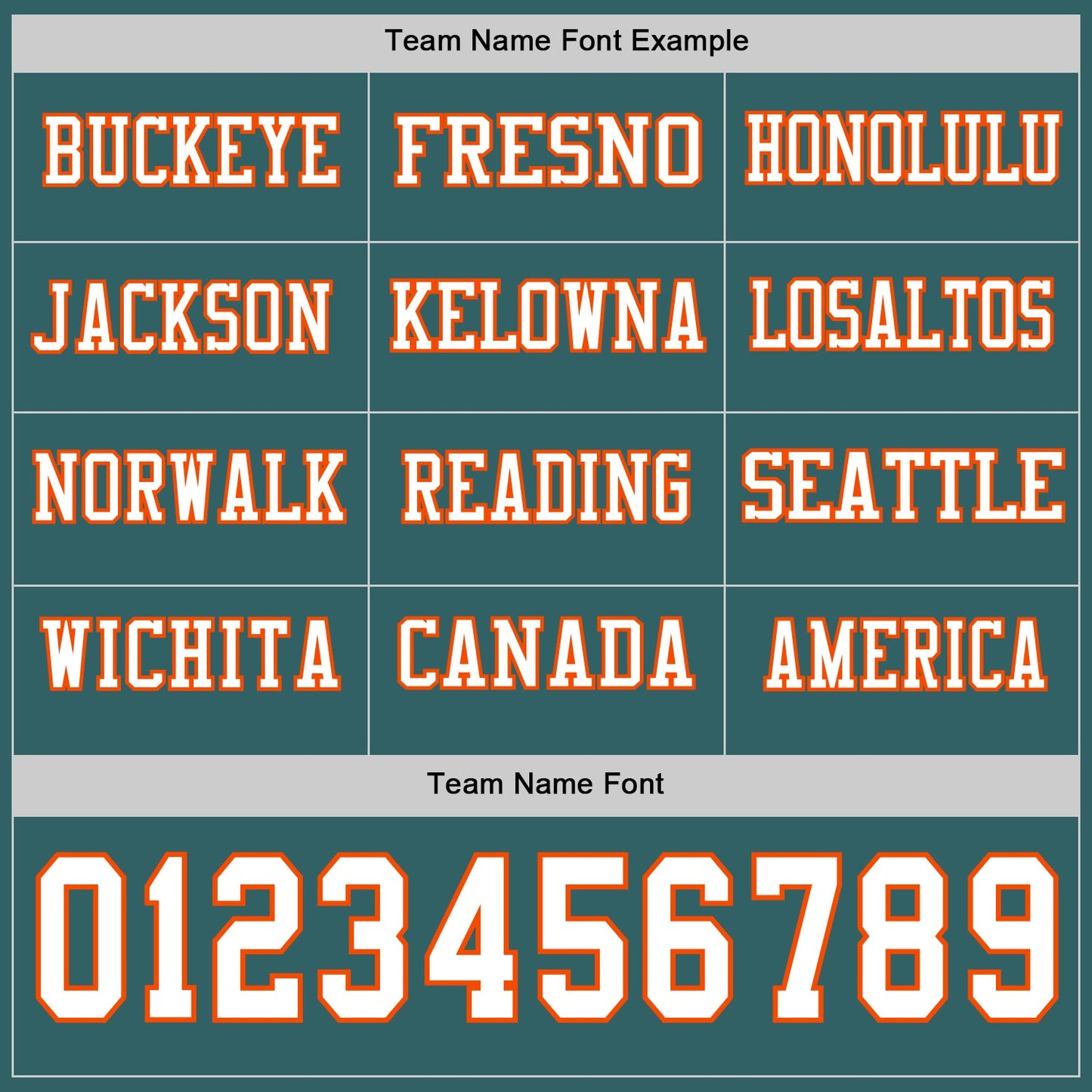 Custom Midnight Green White-Orange Long Sleeve Authentic Football Jersey view 3