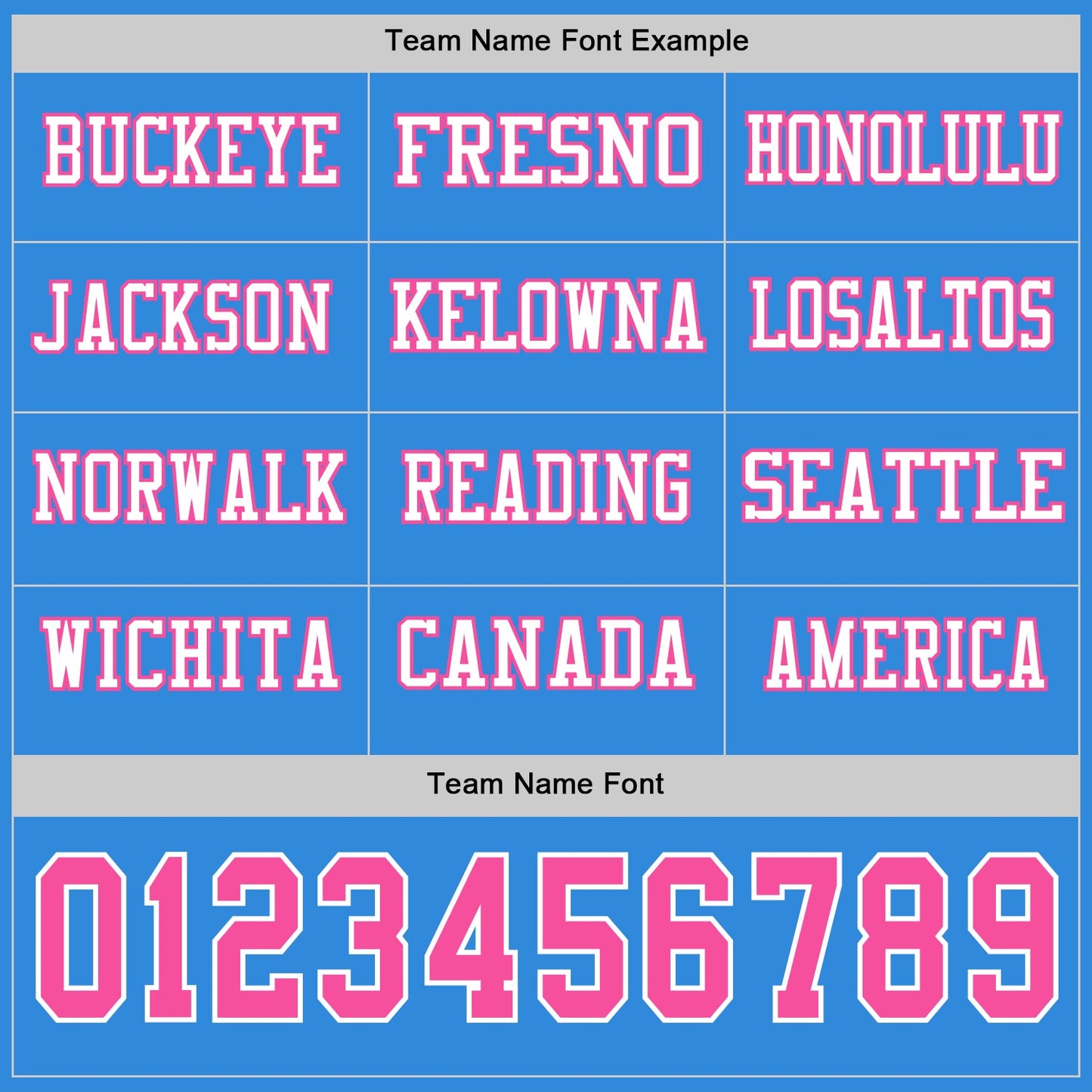 Custom Powder Blue Pink-White Long Sleeve Authentic Football Jersey view 3
