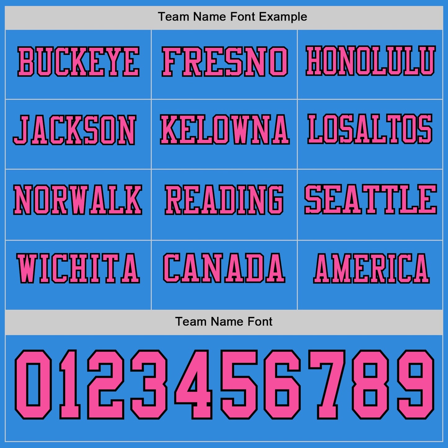 Custom Powder Blue Pink-Black Long Sleeve Authentic Football Jersey view 3