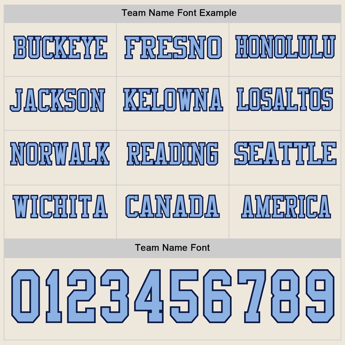 Custom Cream Light Blue-Navy Long Sleeve Authentic Football Jersey view 3