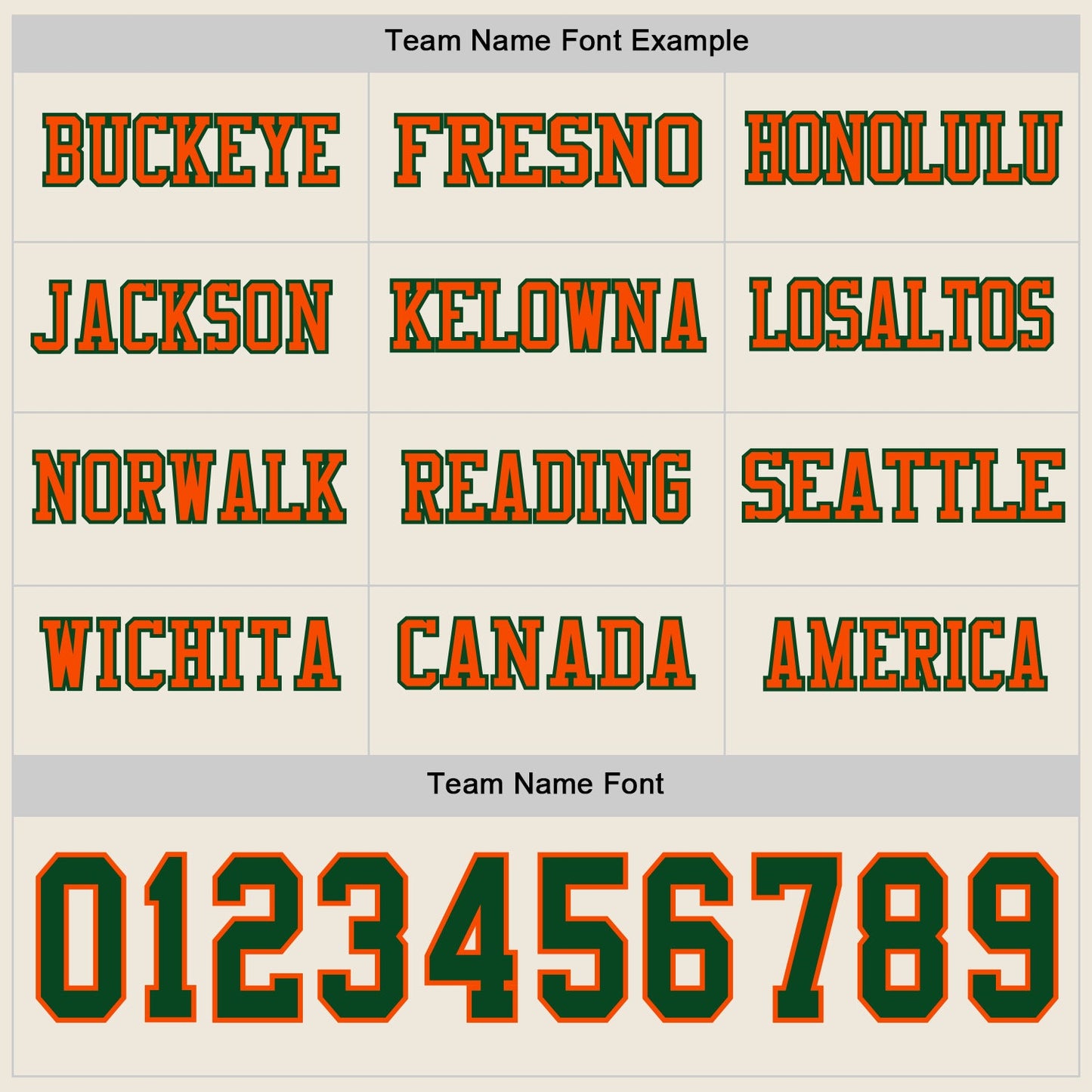 Custom Cream Green-Orange Long Sleeve Authentic Football Jersey view 3