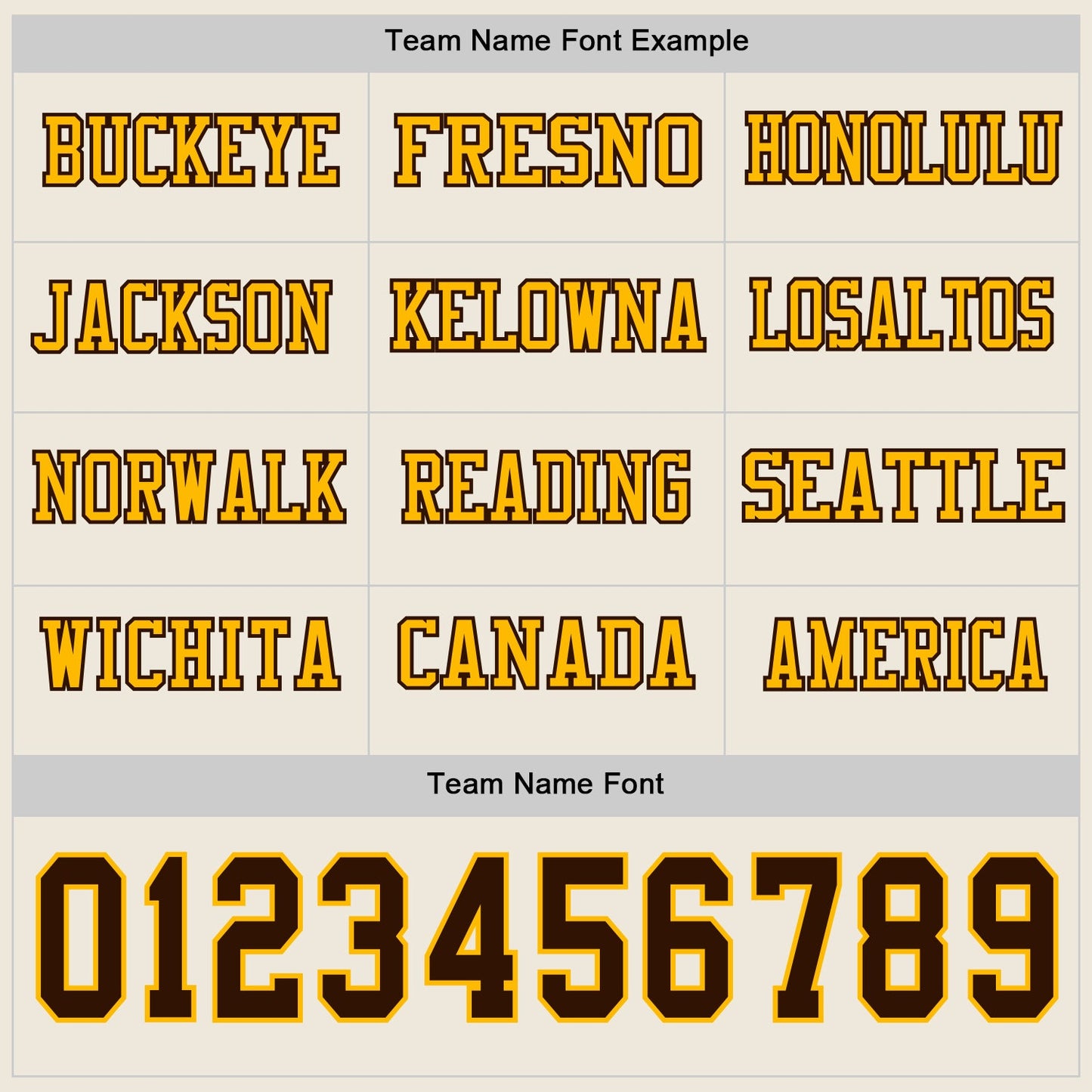 Custom Cream Brown-Gold Long Sleeve Authentic Football Jersey view 3