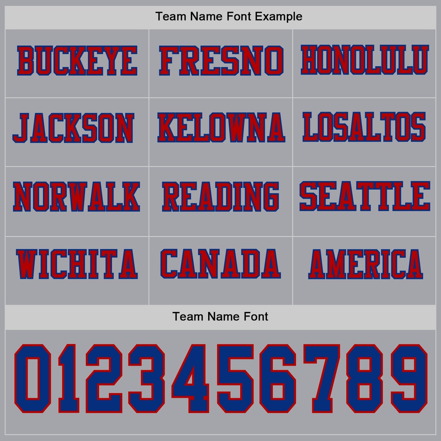 Custom Gray Royal-Red Long Sleeve Authentic Football Jersey view 3