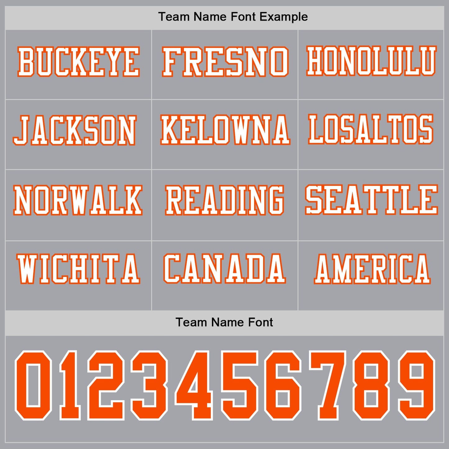 Custom Gray Orange-White Long Sleeve Authentic Football Jersey view 3