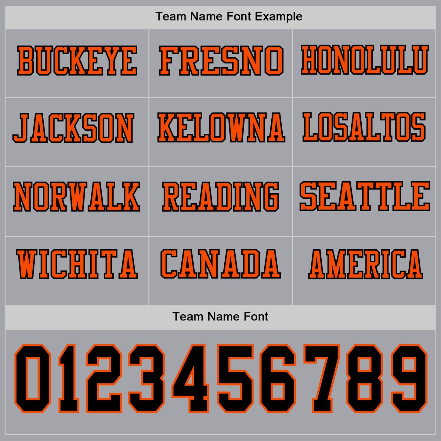 Custom Gray Black-Orange Long Sleeve Authentic Football Jersey view 3