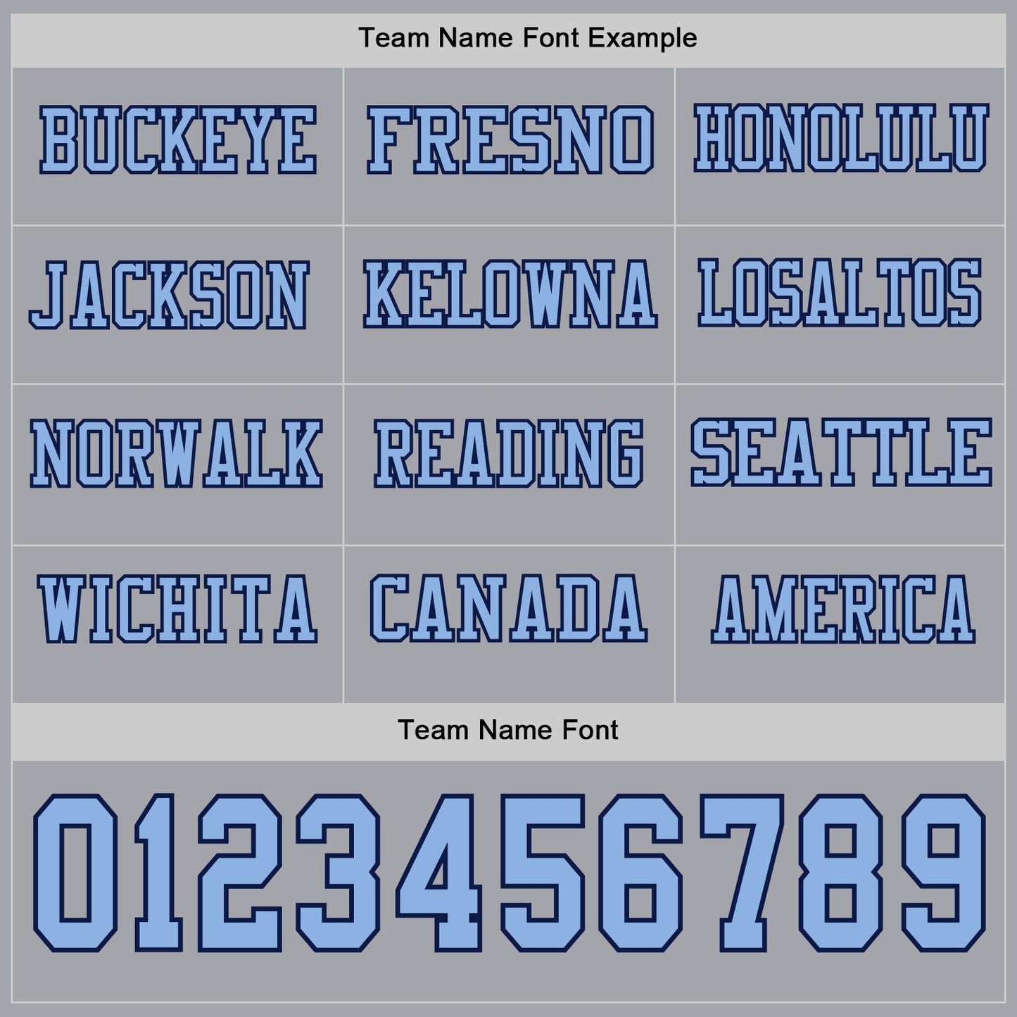 Custom Gray Light Blue-Navy Long Sleeve Authentic Football Jersey view 3