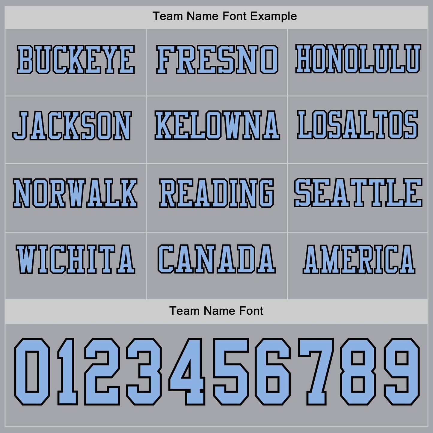 Custom Gray Light Blue-Black Long Sleeve Authentic Football Jersey view 3