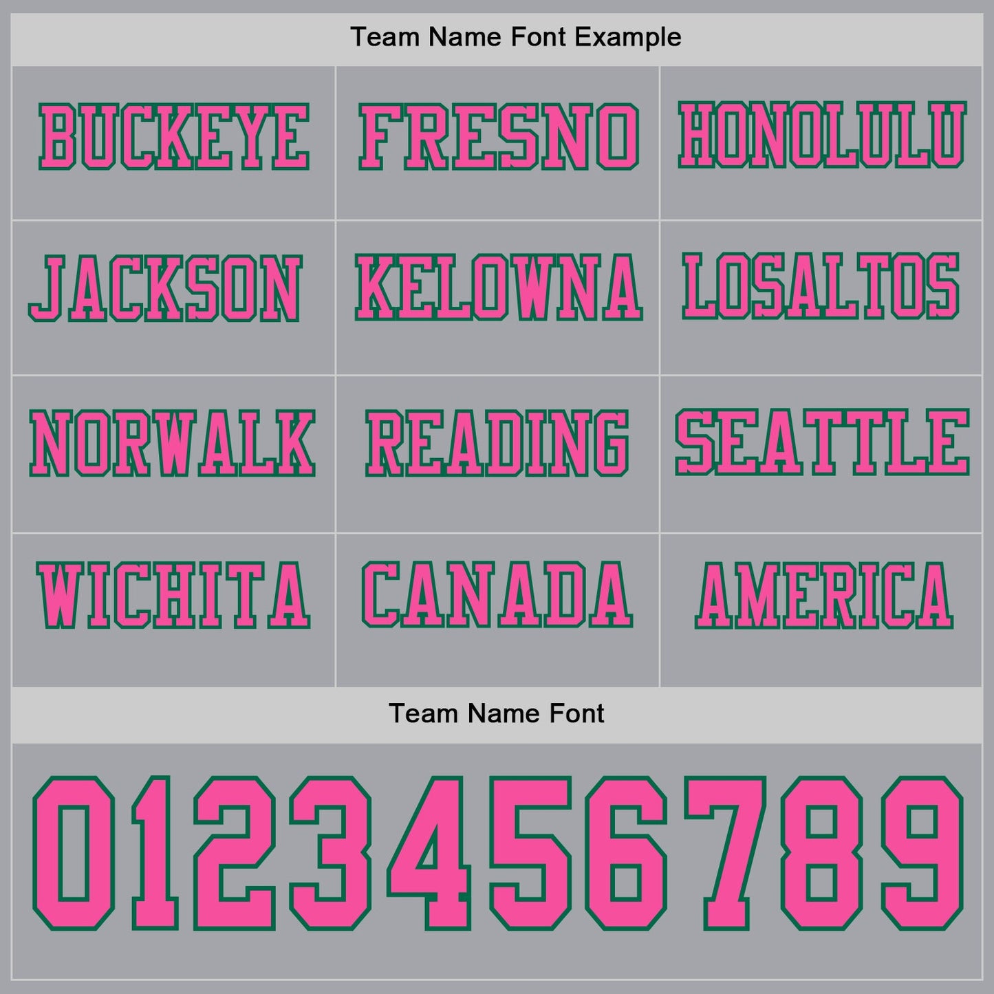 Custom Gray Pink-Kelly Green Long Sleeve Authentic Football Jersey view 3