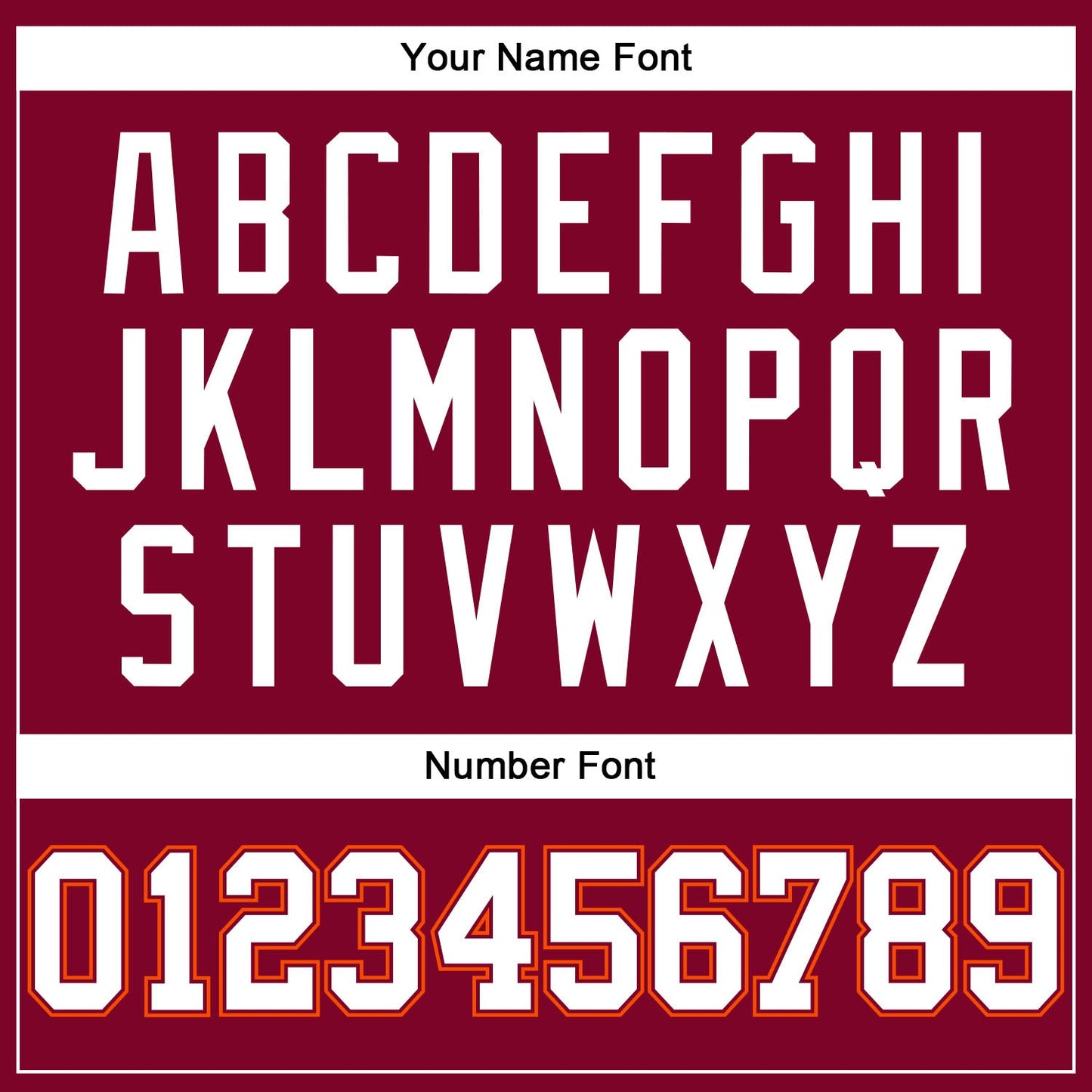 Custom Maroon White-Orange Authentic Throwback Basketball Jersey view 4