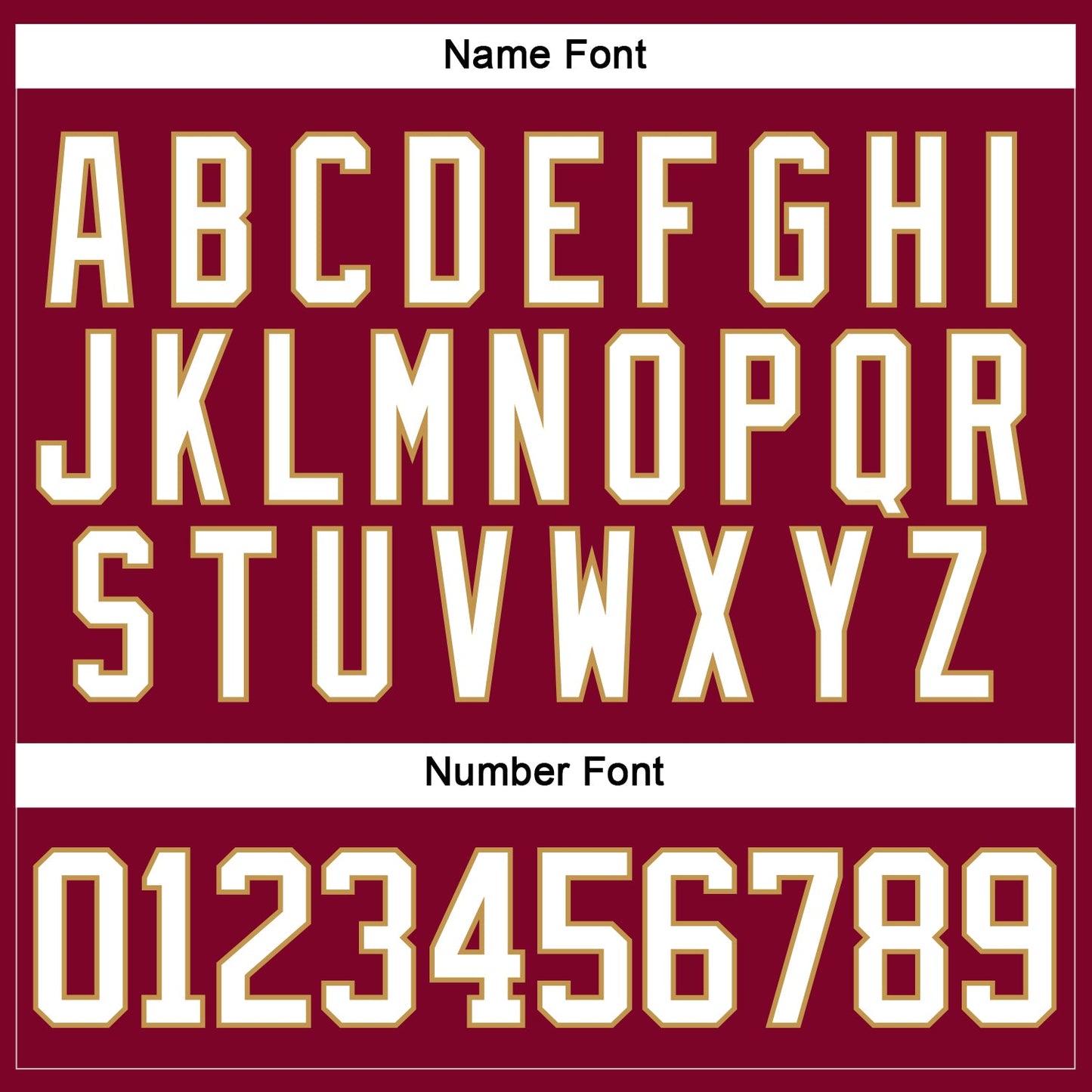 Custom Maroon White-Old Gold Hockey Lace Neck Jersey view 5