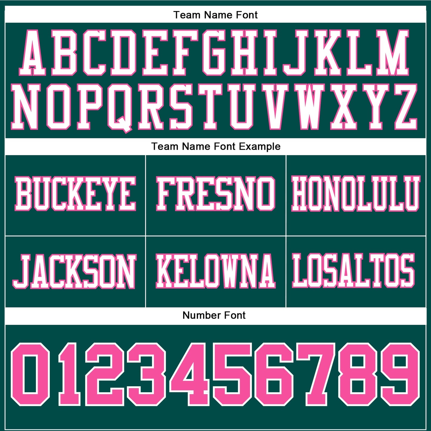 Custom Midnight Green Pink-White Authentic Football Jersey view 4