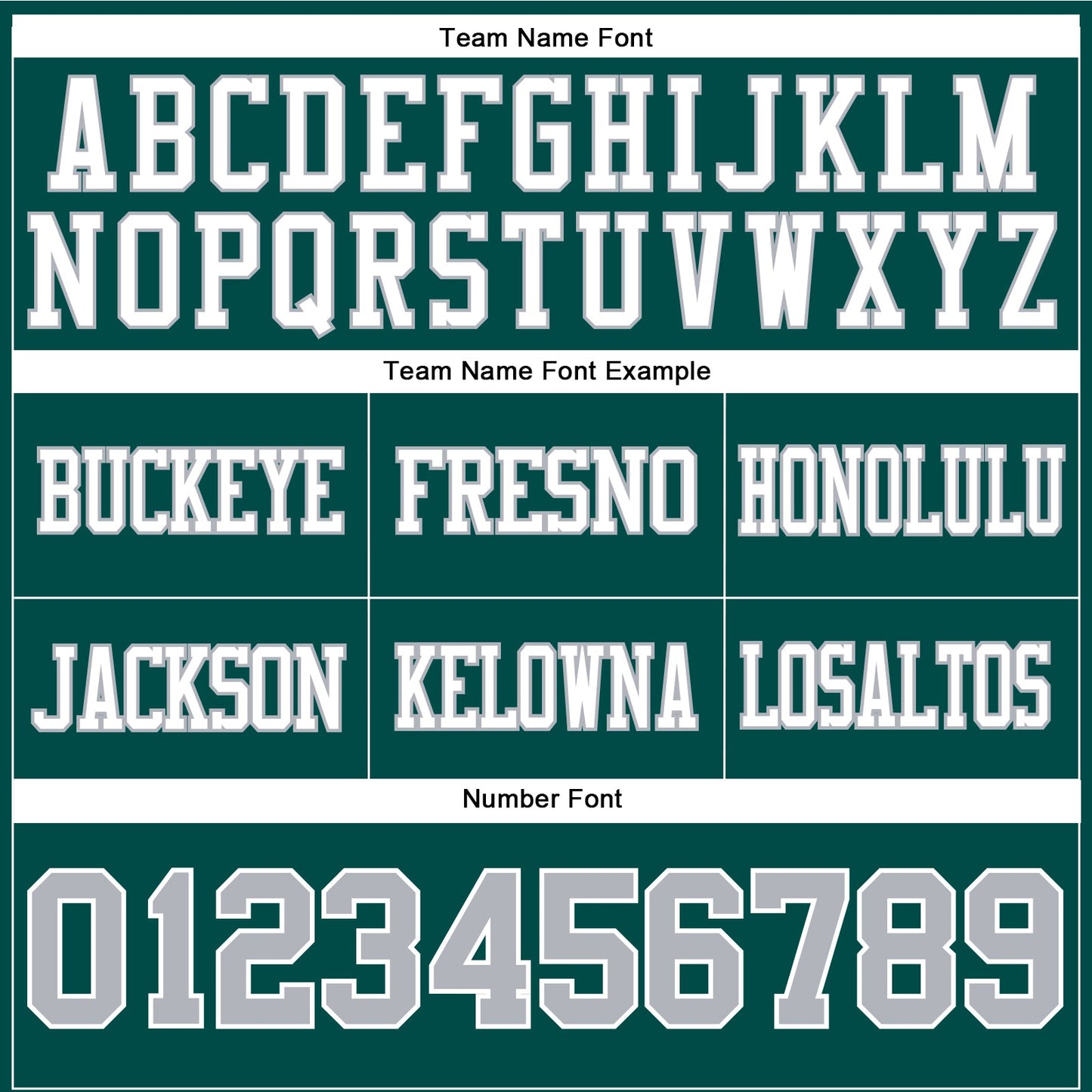 Custom Midnight Green Gray-White Authentic Football Jersey view 4