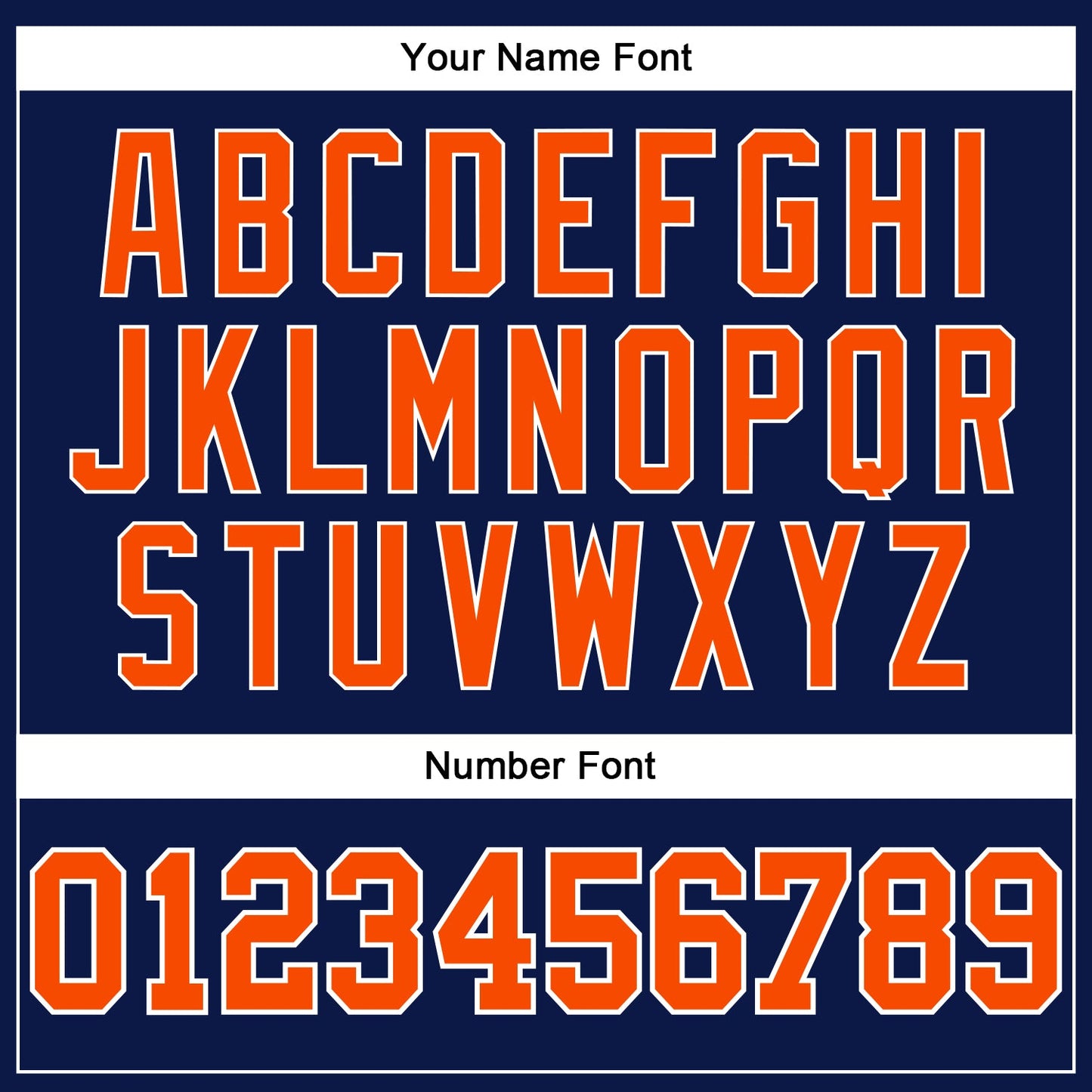 Custom Navy Orange-White Authentic Throwback Basketball Jersey view 3