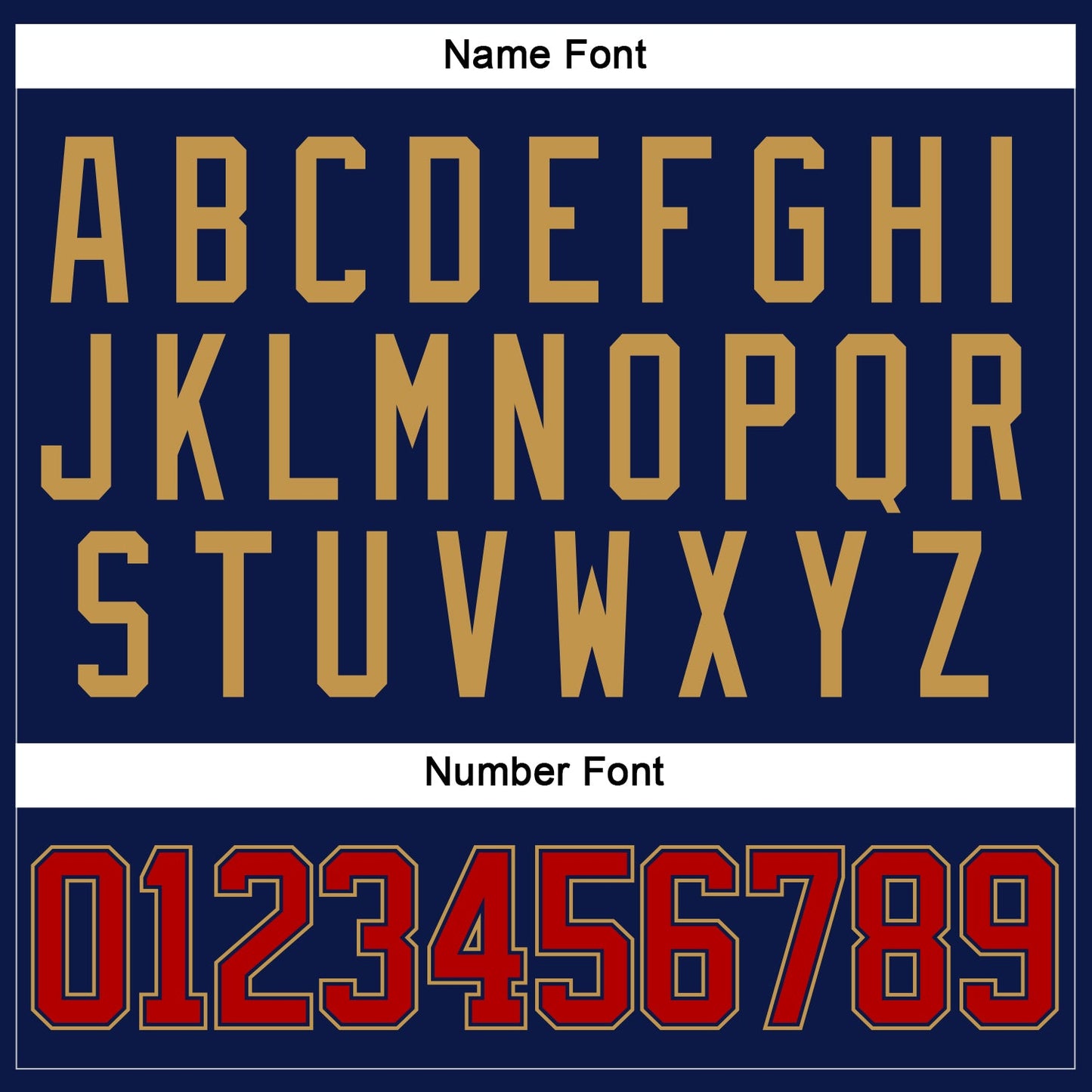 Custom Navy Red-Old Gold Hockey Lace Neck Jersey view 5