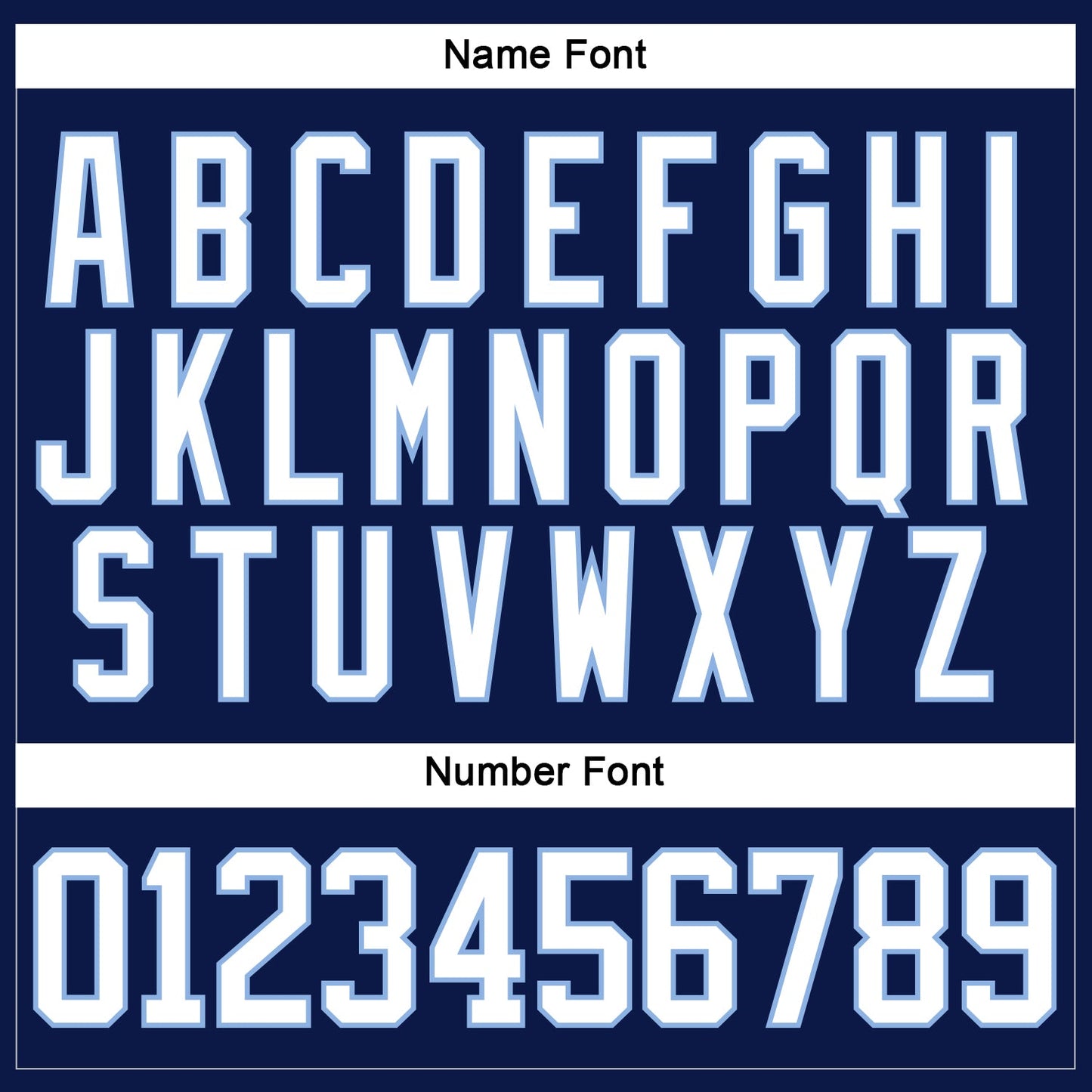 Custom Navy White-Light Blue Hockey Lace Neck Jersey view 5