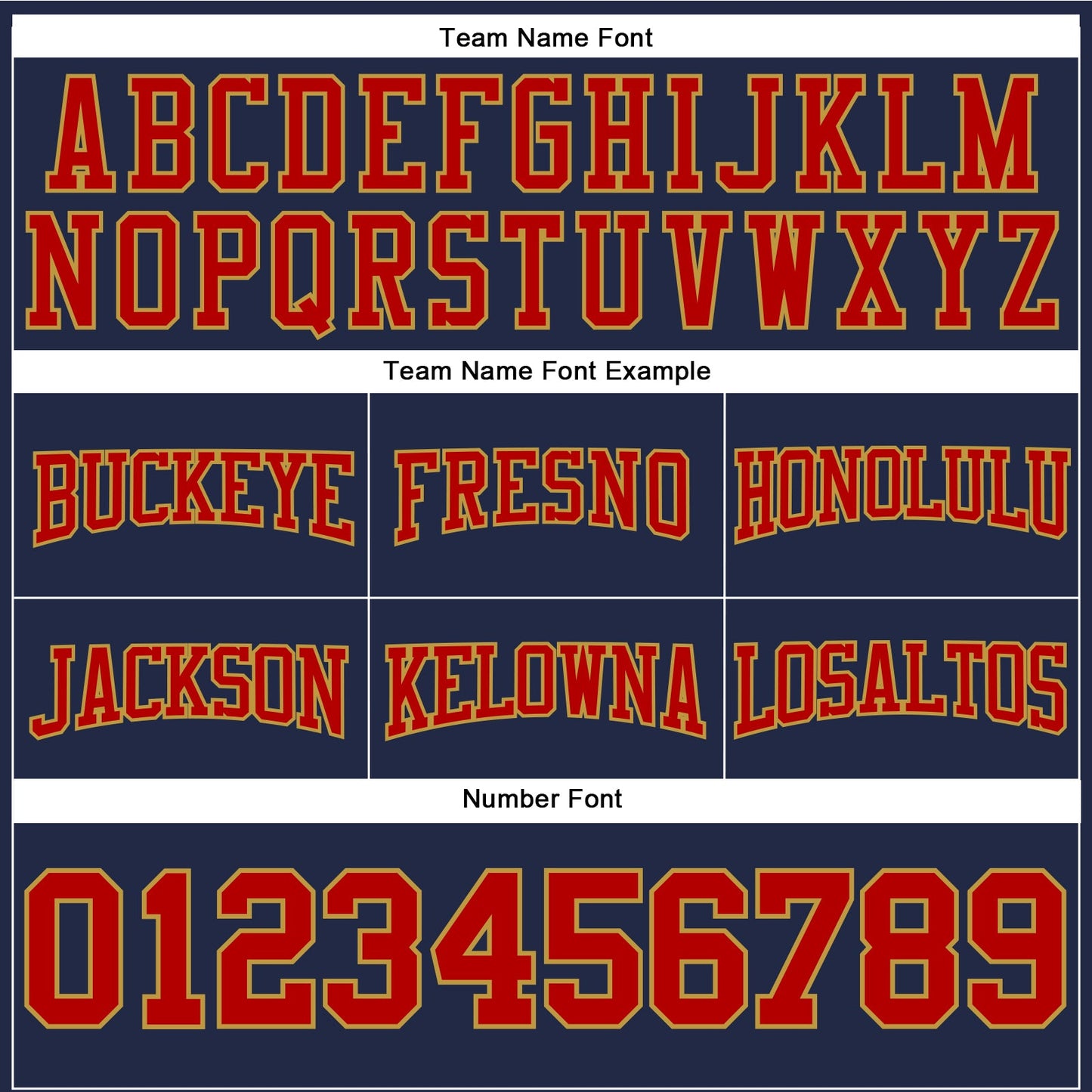 Custom Stitched Navy Red-Old Gold Football Pullover Sweatshirt Hoodie view 3