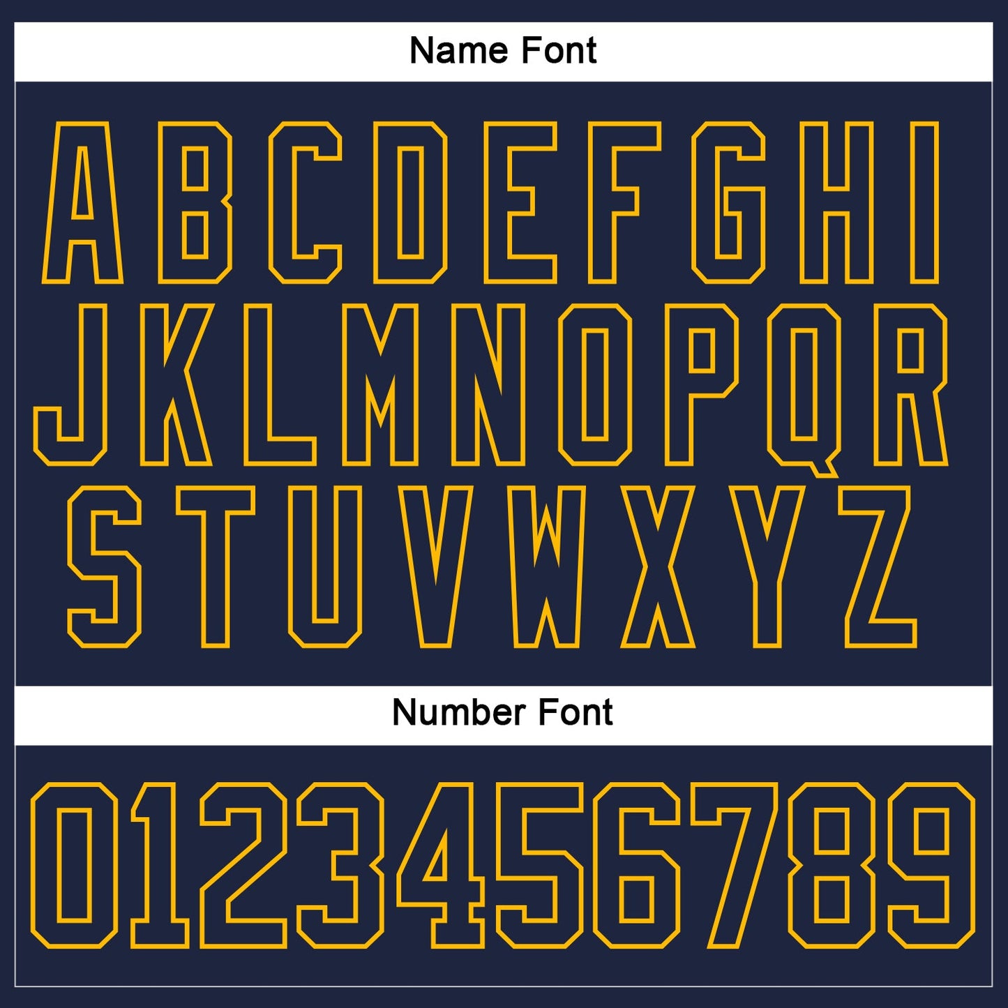 Custom Navy Gold Hockey Lace Neck Jersey view 5