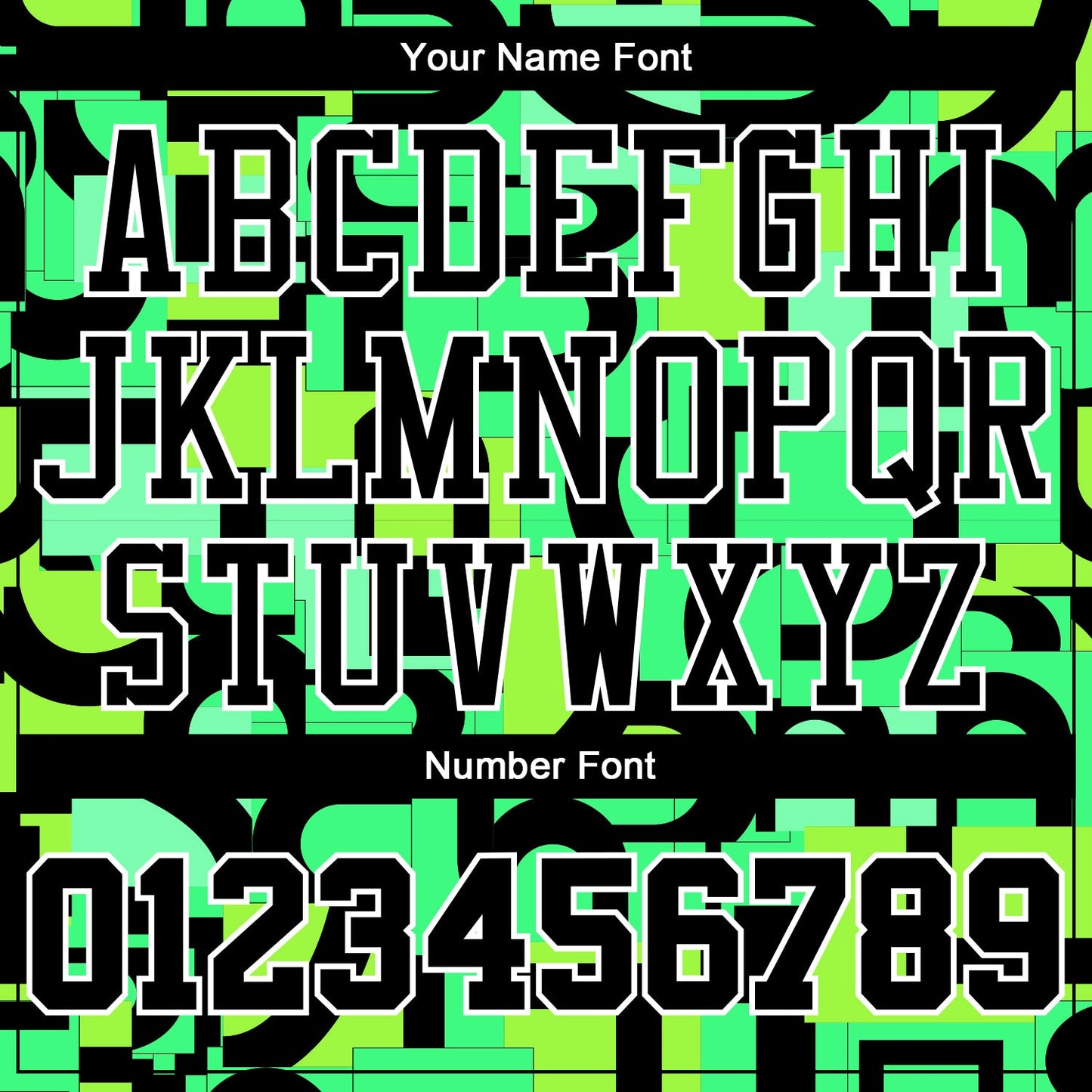 Custom Neon Green Black-White Music Festival Round Neck Sublimation Basketball Uniform Jersey view 4