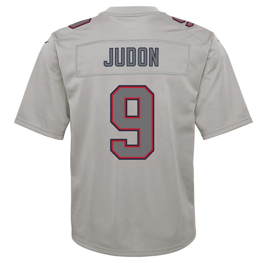 NE.Patriots #9 Matthew Judon Gray Atmosphere Fashion Game Jersey Stitched American Football Jerseys - Main View