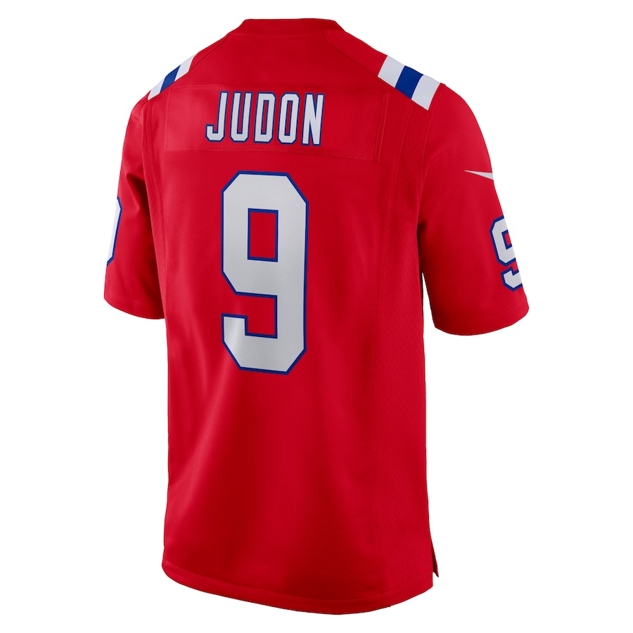 NE.Patriots #9 Matthew Judon Red Alternate Game Jersey Stitched American Football Jerseys - Main View