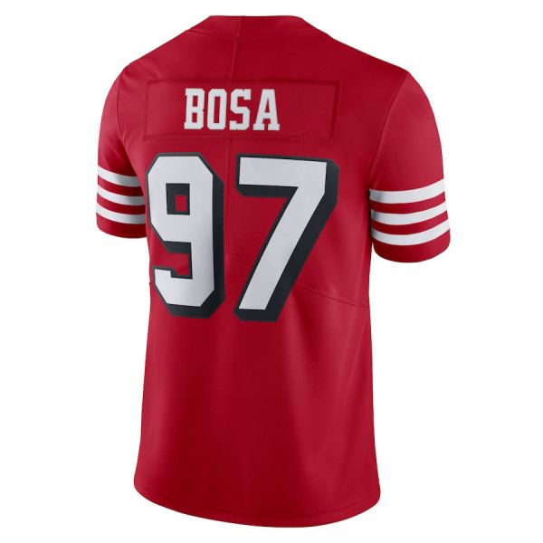 Men's #97 Nick Bosa San Francisco 49ers Limited Stitched Jerseys view 12
