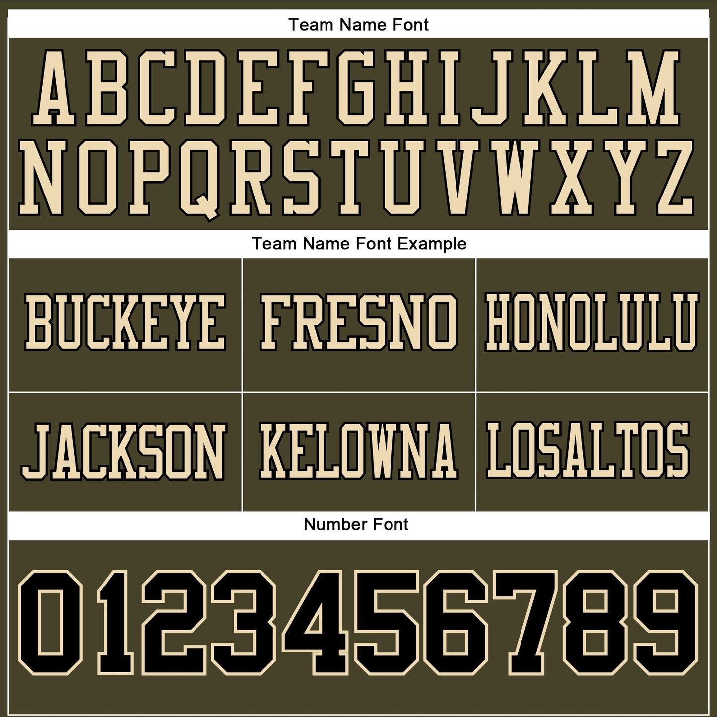 Custom Olive Black-Cream Authentic Salute To Service Football Jersey view 4