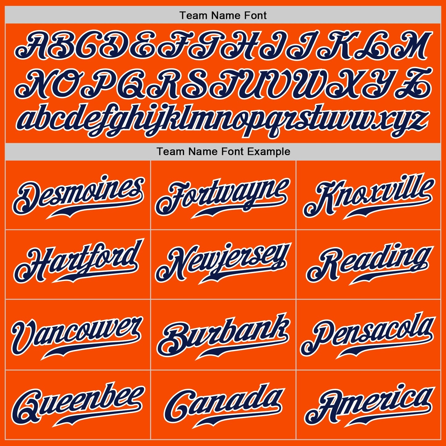 Custom Orange White Pinstripe Navy-White Authentic Baseball Jersey view 5