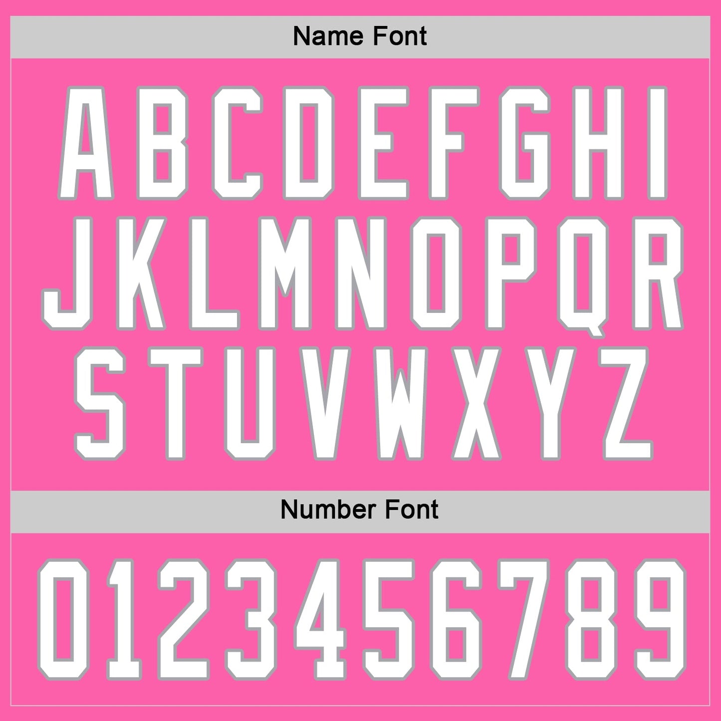 Custom Pink White-Gray Hockey Jersey view 4