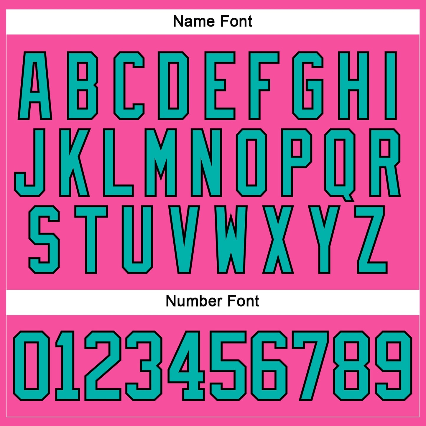 Custom Pink Aqua-Black Hockey Lace Neck Jersey view 5