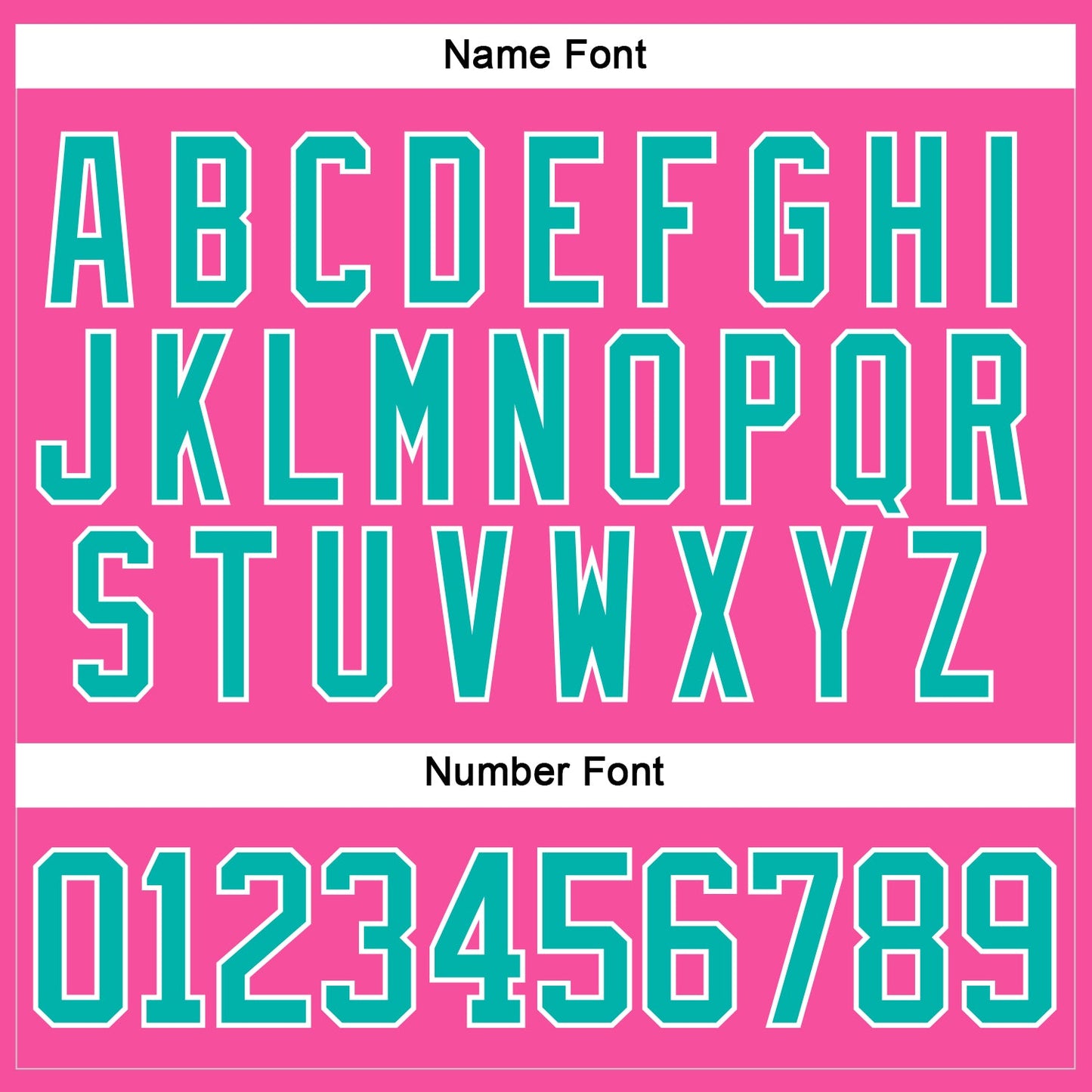 Custom Pink Aqua-White Hockey Lace Neck Jersey view 5