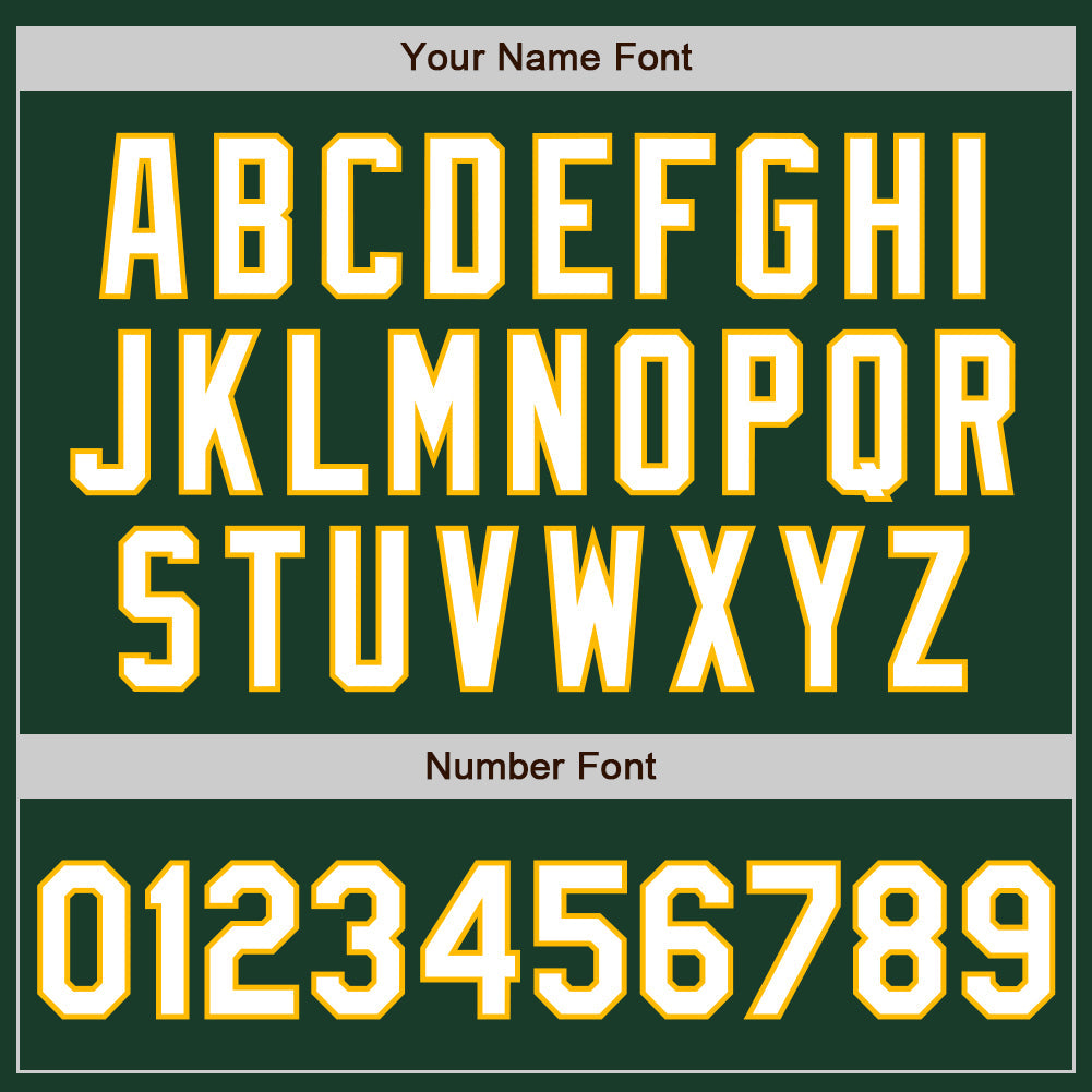 Custom Green White-Gold Gradient Classic Vertical Stripe Authentic Baseball Jersey view 5