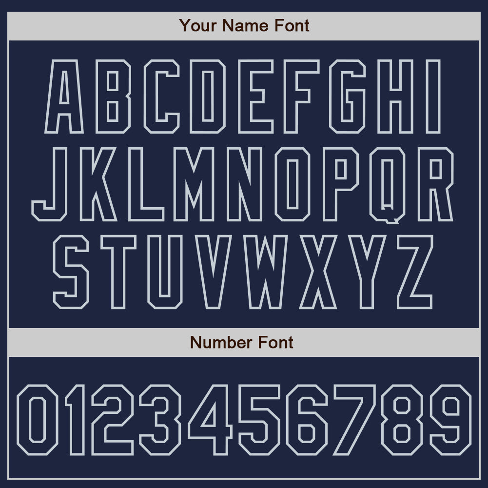 Custom Navy-Silver Classic Vertical Stripe Fluid Liquid Texture Authentic Baseball Jersey view 5