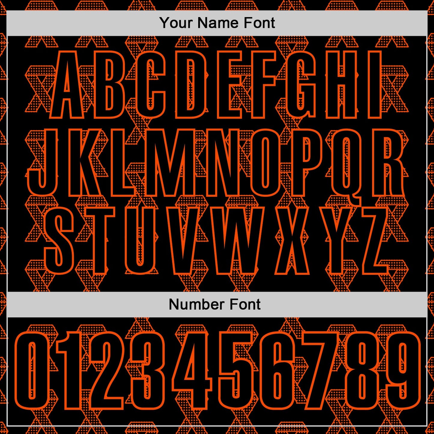 Custom Black Orange 3D Pattern Design Orange Ribbon Kidney Cancer Awareness Performance Polo Shirt view 5