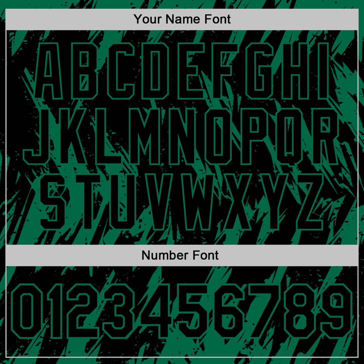 Custom Black-Kelly Green Torn Sharp Brush Stroke Splatter Performance Polo Shirt view 5