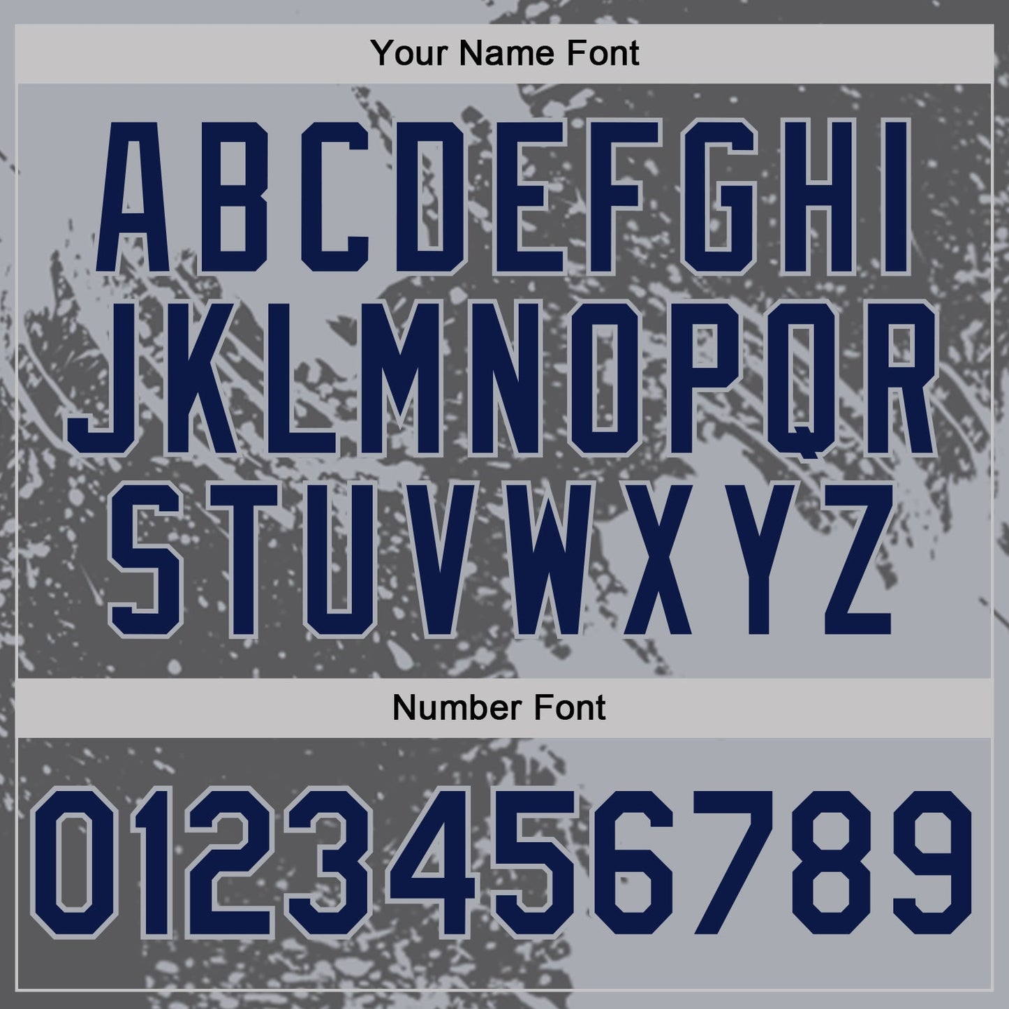 Custom Steel Gray Navy-Gray Distressed Scratch Brush Stroke Performance Polo Shirt view 5